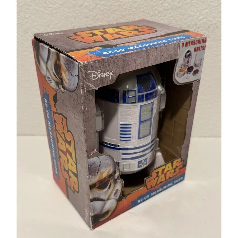 Disney Star Wars R2-D2 Measuring Cups 9 Measuring Units ThinkGeek W BOX